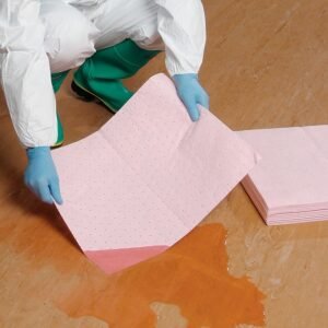 chemical absorbent pads